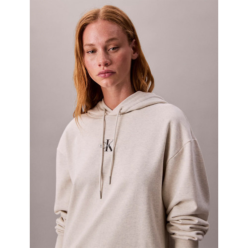Calvin Klein Γυναικείο φόρεμα Monogram Hooded Sweatshirt Dress